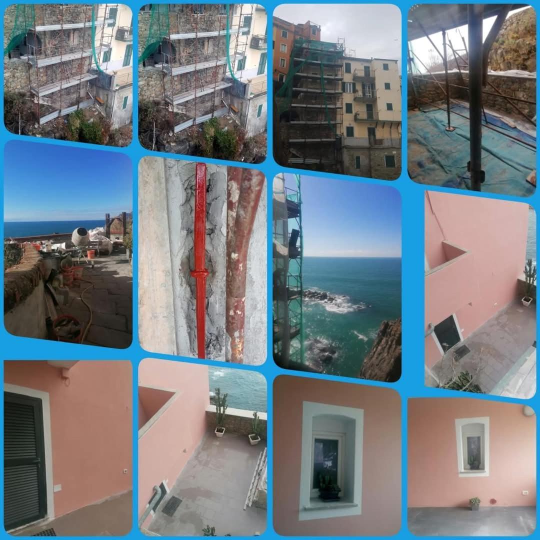 L'Incanto Divino Di Fronte Solo L'Orizzonte! Riomaggiore Bagian luar foto